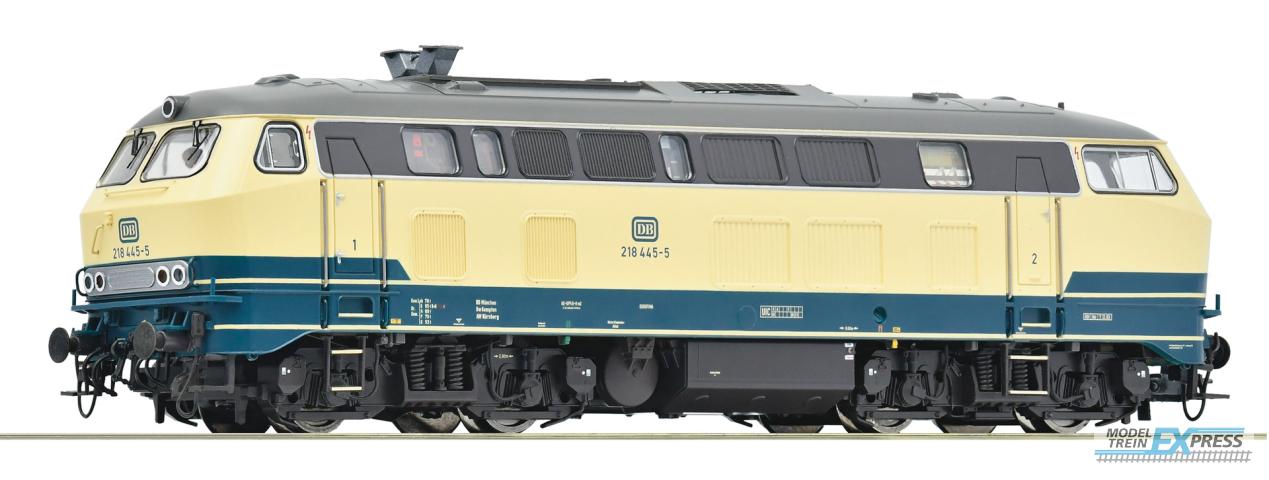 Roco 7320041 Diesellok 218 445 DB AC-Snd.