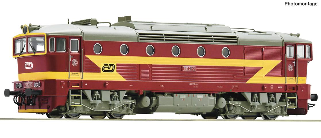 Roco 7320088 Diesellok 753 211 CD AC-Snd.