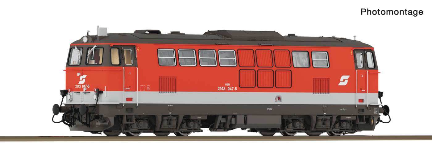 Roco 7320092 Diesellok Rh 2143 ÖBB AC-Snd.