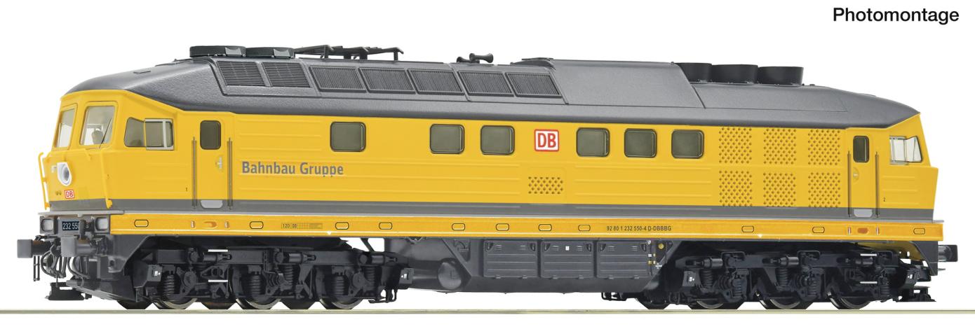 Roco 7320105 Diesellok BR 232 DB Bahnbau AC-Snd.