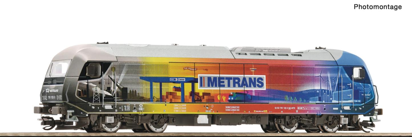 Roco 7380022 Diesellok Rh 761 Metrans DC