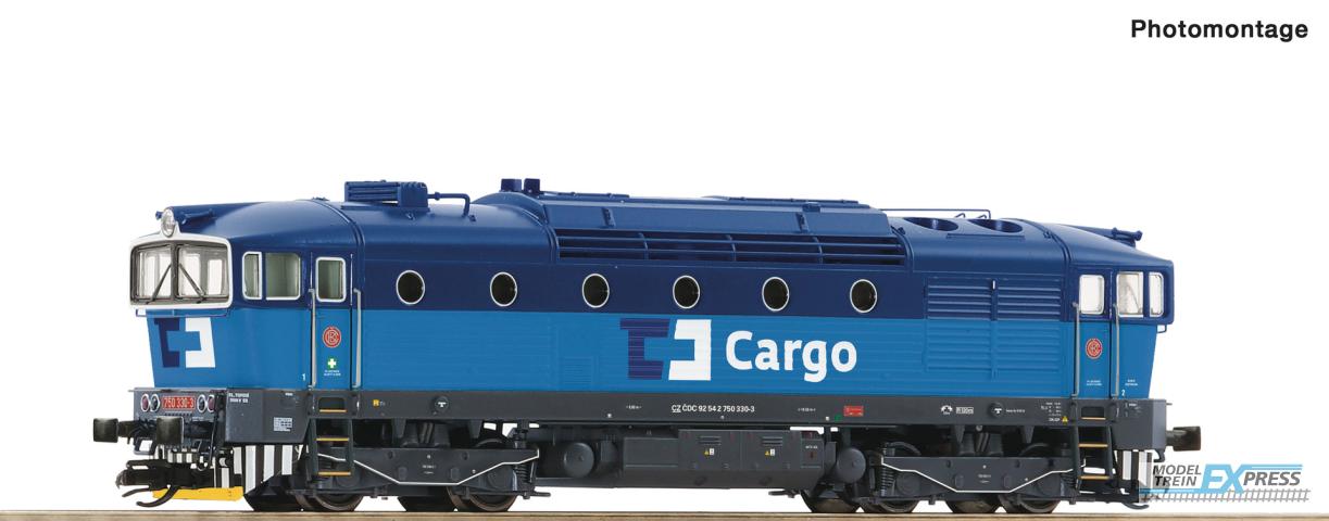 Roco 7390006 Diesellok Rh 750 CD Cargo DCC