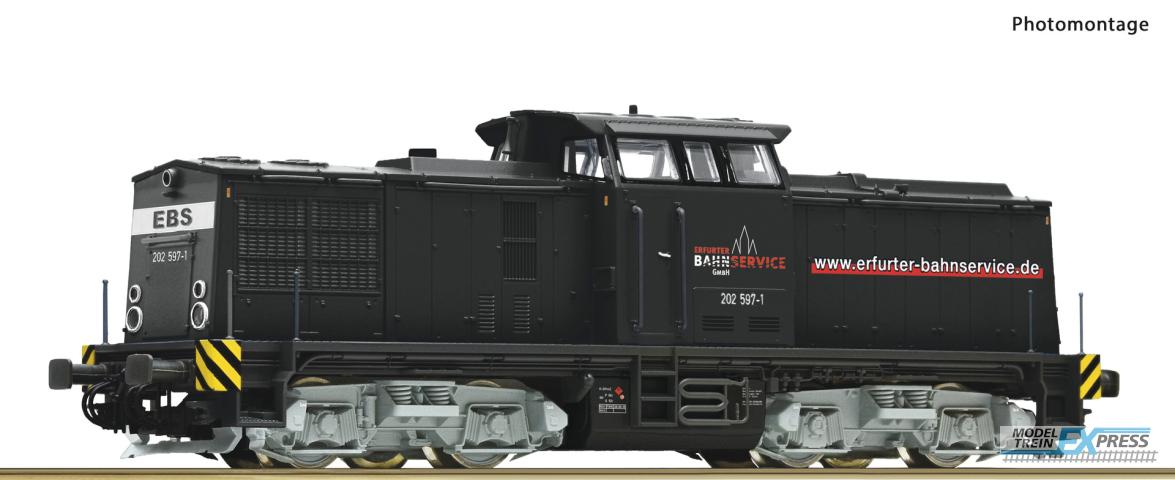 Roco 7390010 Diesellok BR 202 EBS SND.