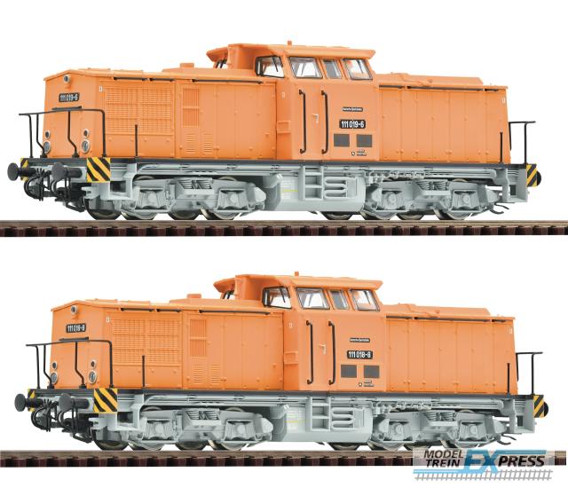 Roco 7390011 2er Set Diesellok BR 111 DR Sn