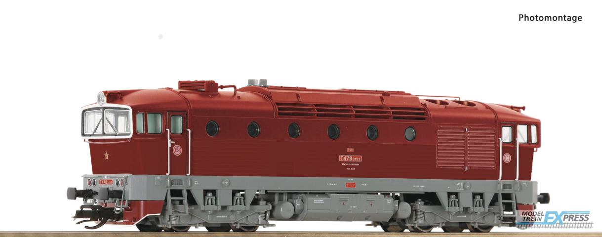 Roco 7390014 Diesellok T478.3 CSD Snd.