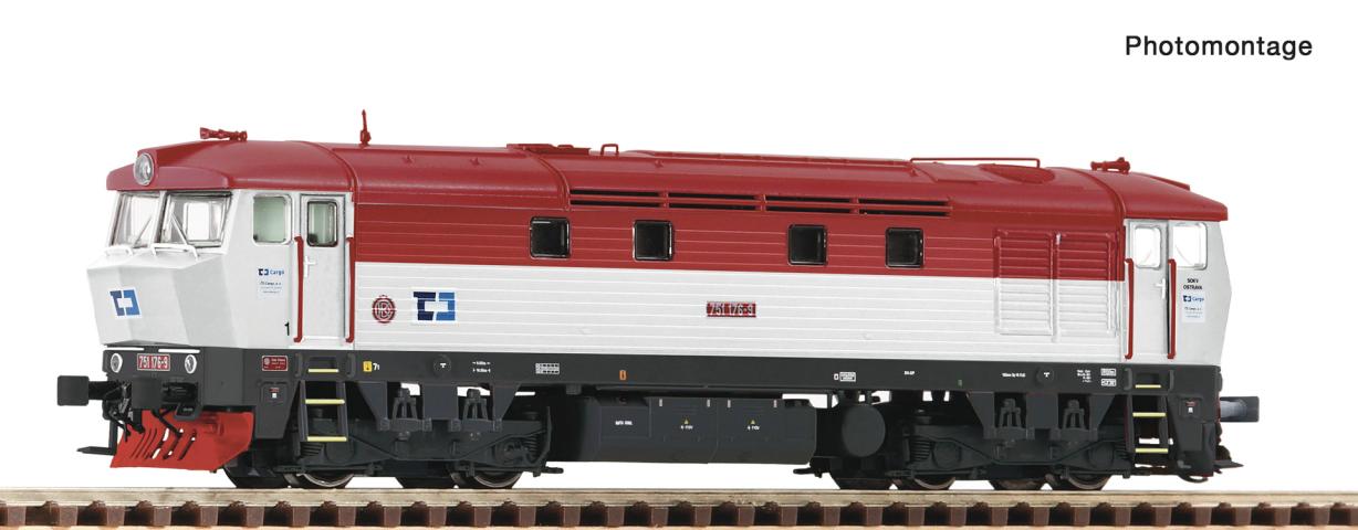 Roco 7390025 Diesellok  Rh 751 176-9 CD Cargo DC-Snd.