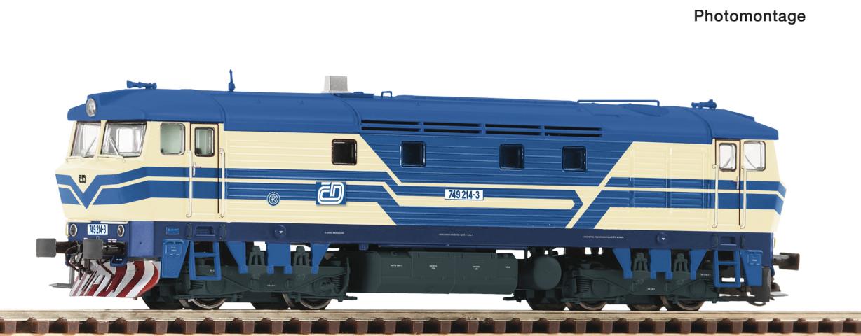 Roco 7390026 Diesellok  Rh 749 214 CD DC-Snd.