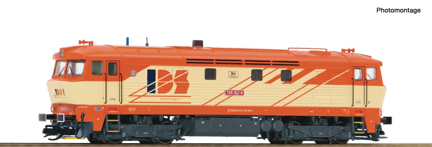 Roco 7390040 Diesellok Rh 749 IDS DC-Snd.