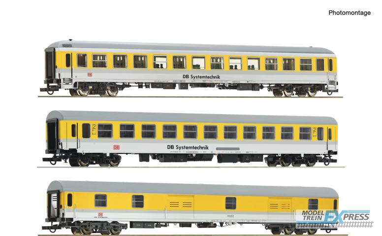 Roco 74013 3er Wagenset DB Netz