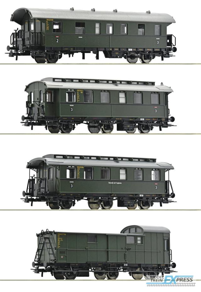 Roco 74014 4er Set Personenzug DB