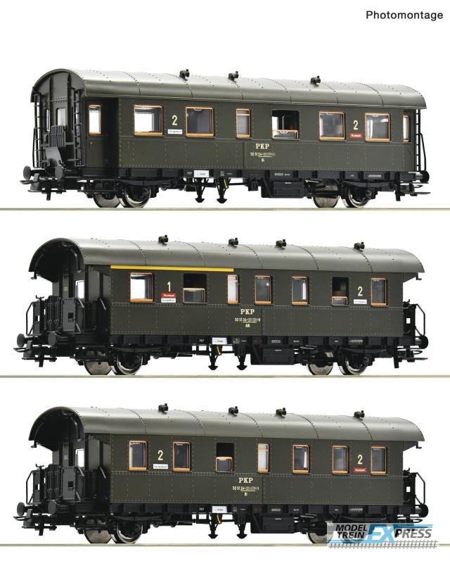 Roco 74019 3er Set PKP Pers.