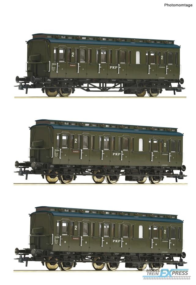 Roco 74020 3er Set PKP Pers.