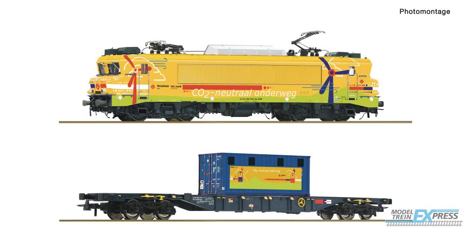 Roco 7500117 E-Lok Serie 1600+Wag Strukton