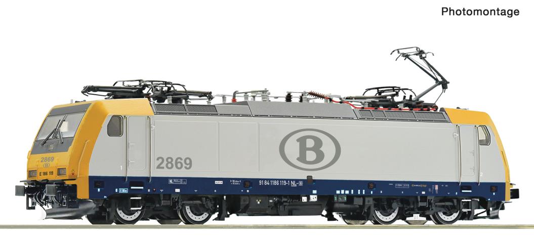 Roco 7500166 E-Lok BR 186 SNCB DC