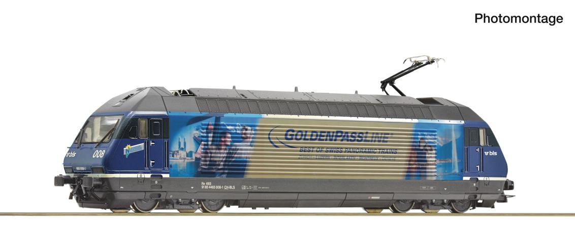 Roco 7500172 E-Lok Re 465 Goldenpass BLS