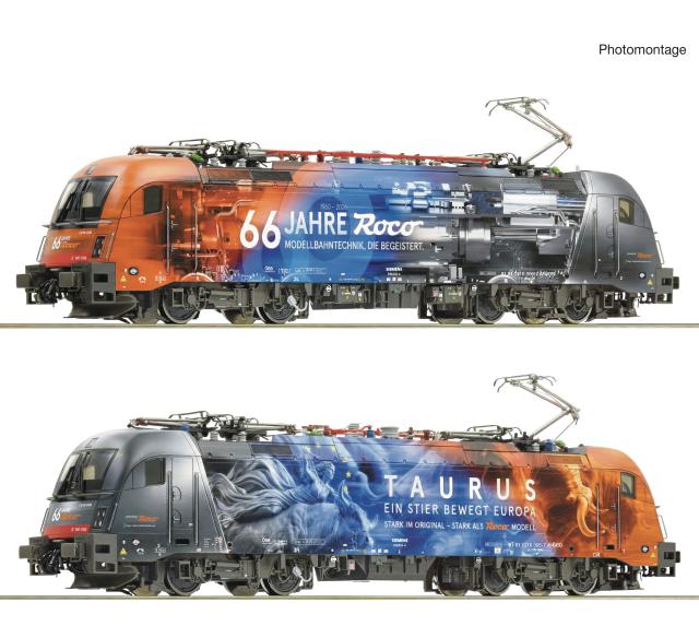 Roco 7510103 E-Lok 1216 006-7 ÖBB "66 Jahre ROCO"  DC-Snd.