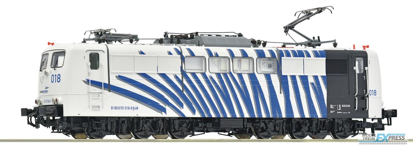 Roco 7510115 E-Lok BR 151 Lomo DC-Snd.