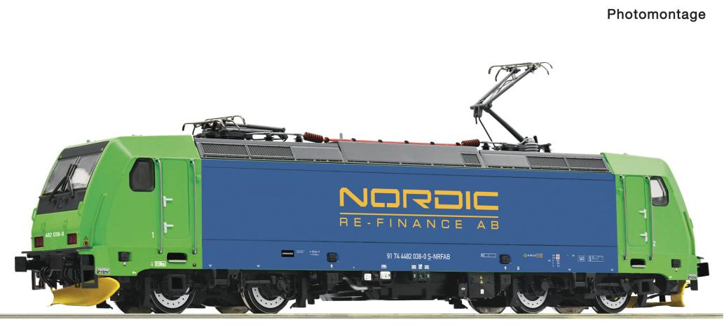 Roco 7510167 E-Lok BR 482 Nordic DC-Snd.