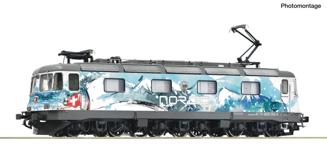 Roco 7510211 E-Lok Re 6/6 Nordic "Alpen Design" DC-Snd.