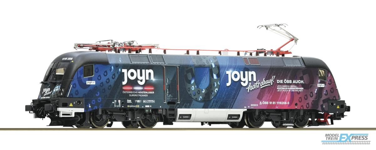 Roco 7520097 E-Lok 1116 208 Joyn ÖBB AC-Snd.