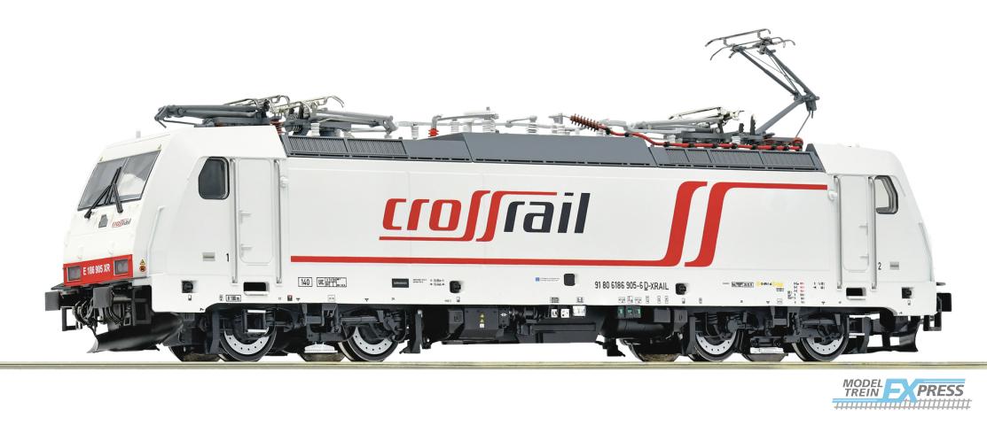 Roco 7520099 E-Lok BR 186 Crossrail AC-Snd.