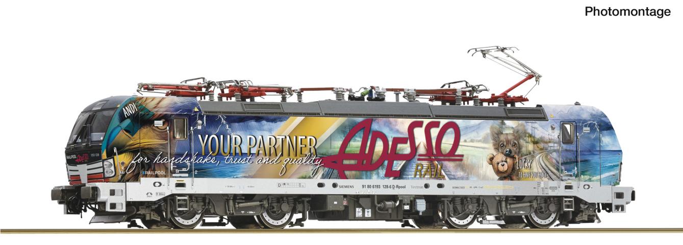 Roco 7520194 E-Lok 193 128-6 Adesso Rail AC-Snd.