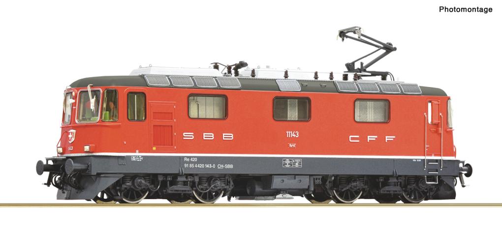 Roco 7520222 E-Lok Re 4/4 rot SBB AC-Snd.