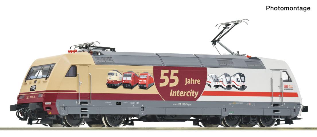 Roco 7520324 E-Lok 101 110-5 DB AG "55 Jahre IC" AC-Snd.