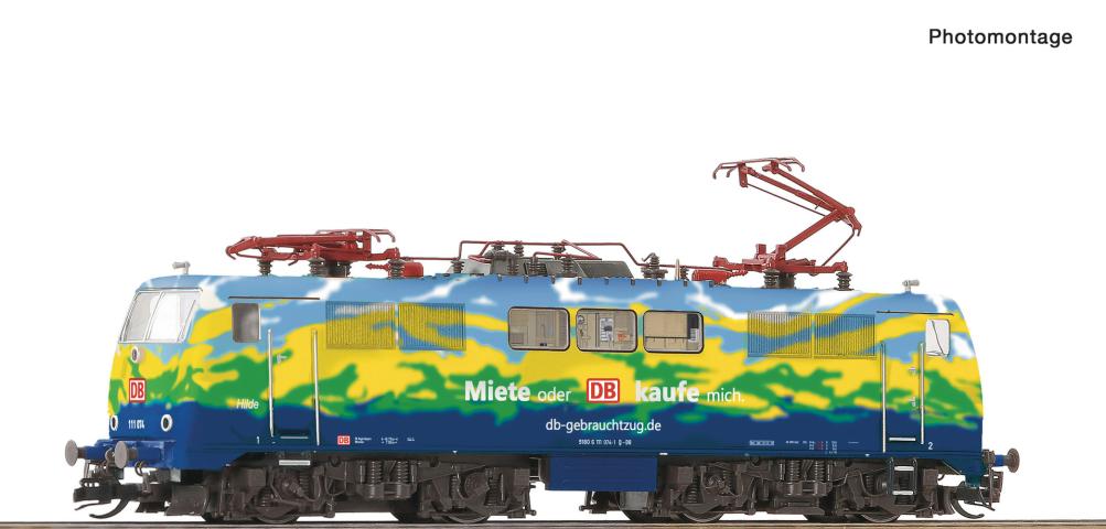 Roco 7580034 E-Lok BR 111 DB AG "Miete mich" DC