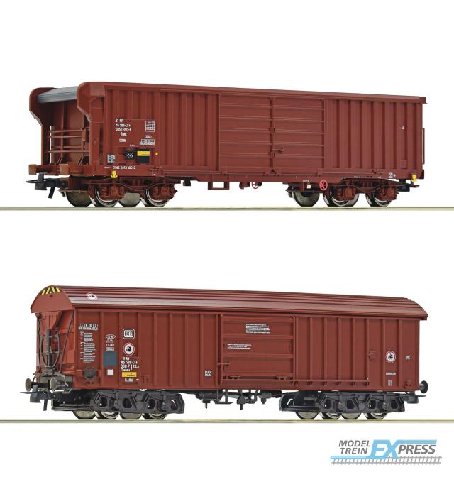 Roco 76020 2er Set Güterwag. DB/SBB