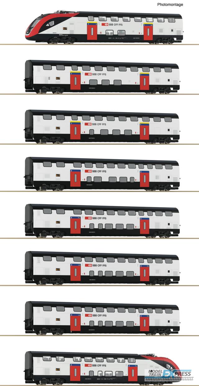 Roco 7700007 8er Set Triebzug RABe 502 SBB