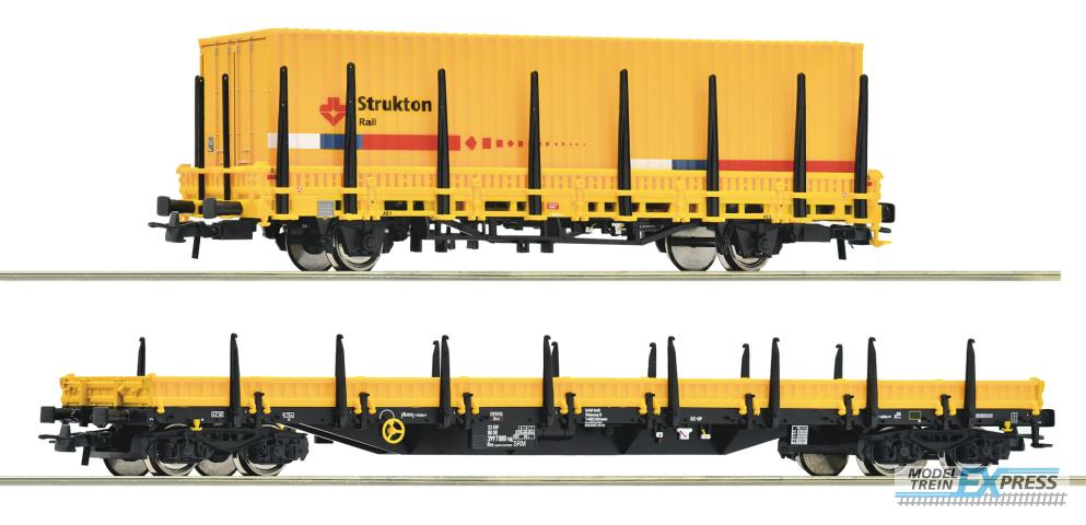 Roco 77029 2er Set Rungenwag. Strukton