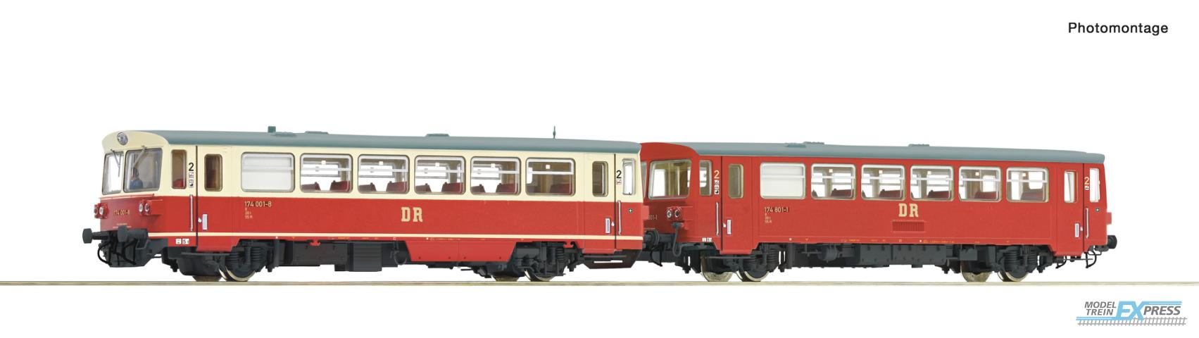 Roco 7710013 Dieseltriebwag. VT174 DR DC-Sn