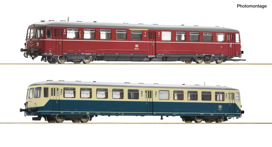 Roco 7720016 2er Set Akkutriebwag. BR 515+Steuerwagen DB AC-Snd.