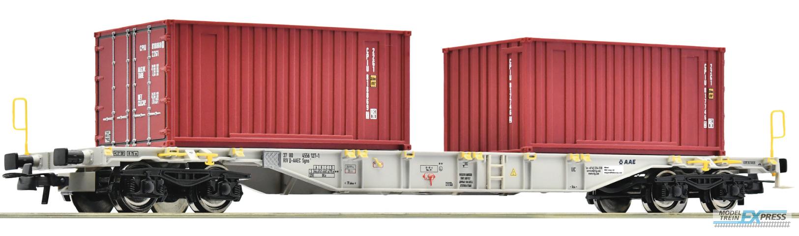 Roco 77345 Cont.Tragw. AAE+Container