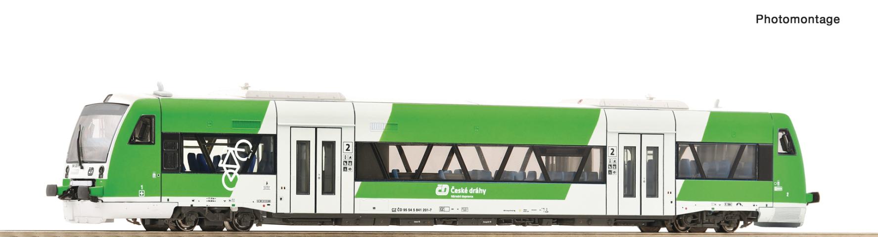 Roco 7780010 Dieseltriebwagen Rh 841 CD DC