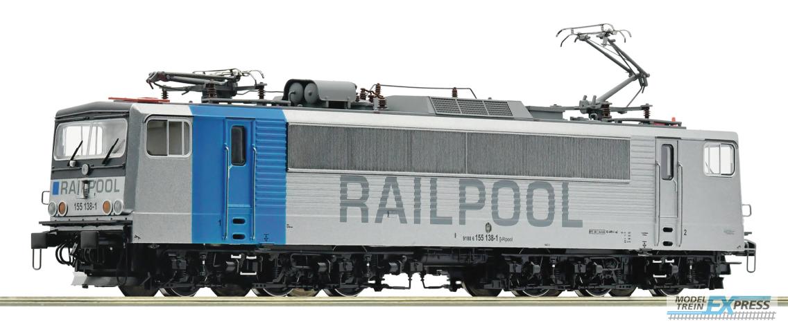 Roco 78469 E-Lok 155 138 Railpool AC-Snd.