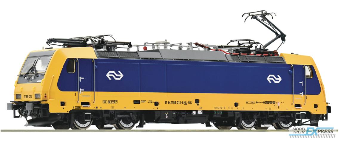 Roco 78654 E-Lok BR 186 NS AC-Snd.
