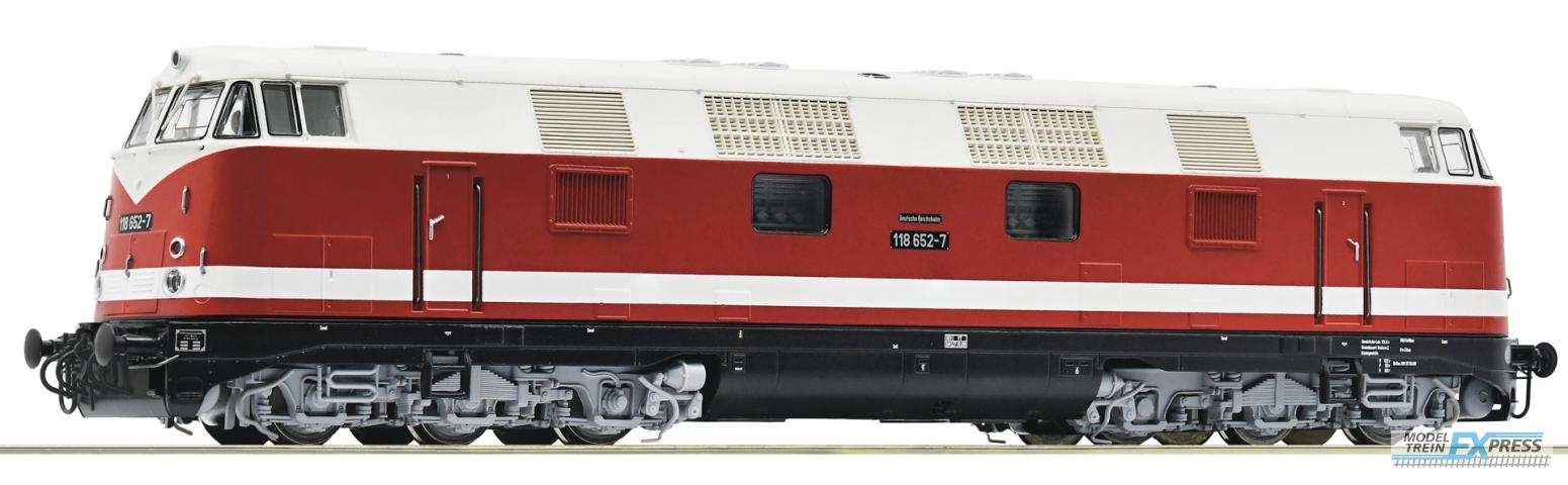 Roco 78889 Diesellok BR 118 DR AC-Snd.