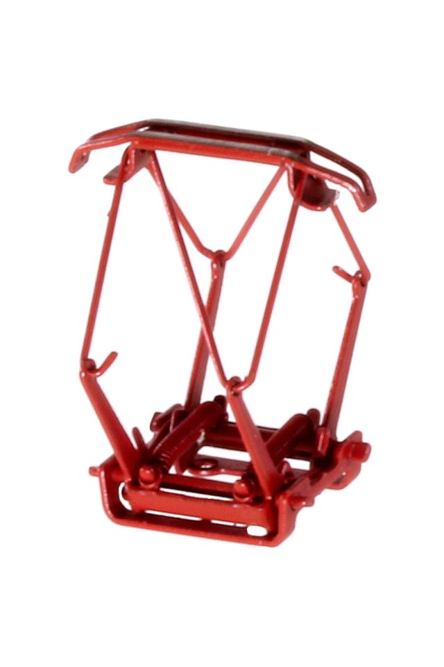 Sommerfeldt 684 Spur N Scherenstromabnehmer mit offenen Rahmen lackiert in rot RAL 3000