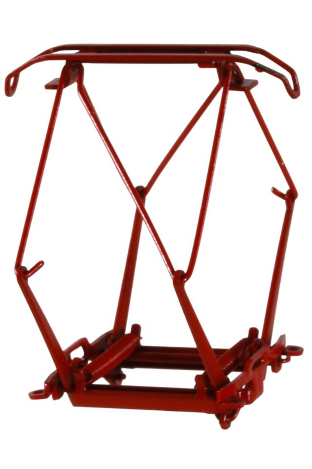 Sommerfeldt 689 H0 Scherenstromabnehmer DR RBS 70 RAL 3000, Schleifstück schwarz vernickelt und farbfrei.