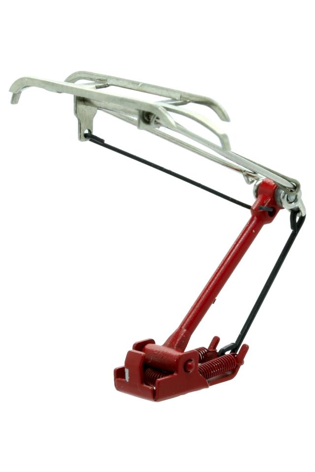 Sommerfeldt 742 H0 Einholmstromabn. DAS 350 S z.B. für Taurus, Paar. Mit breitem "Deutschem" Schleifstück