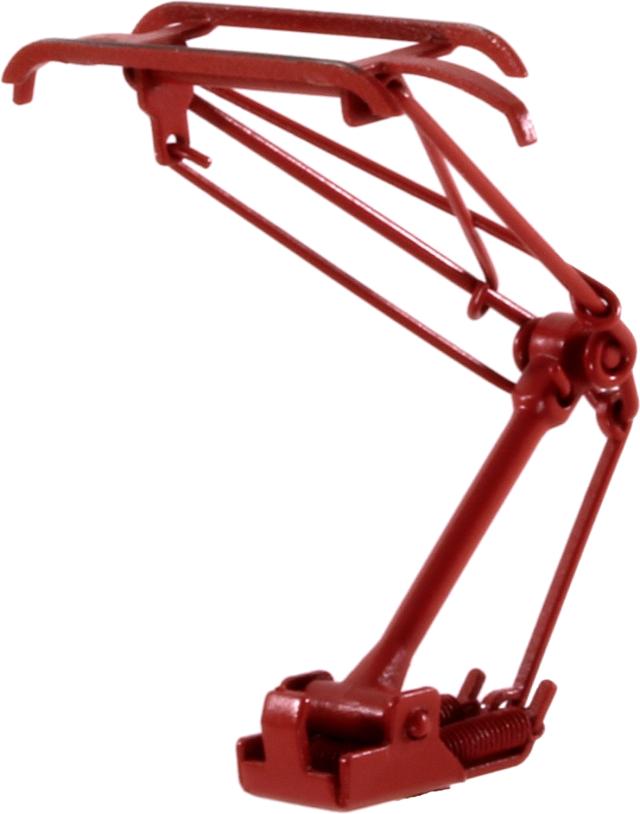 Sommerfeldt 904 H0 Einholmstromabnehmer lackiert in RAL 3000