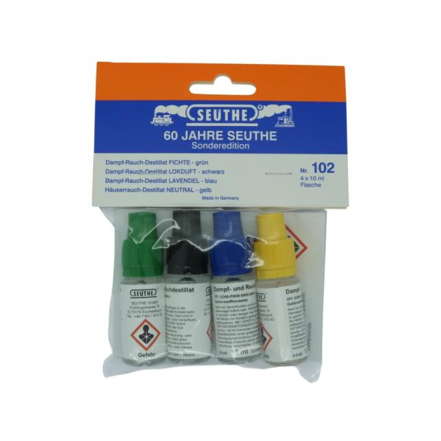 Sommerfeldt 9102 Set Dampf-Rauch-Destillat 4 x 10ml Flasche