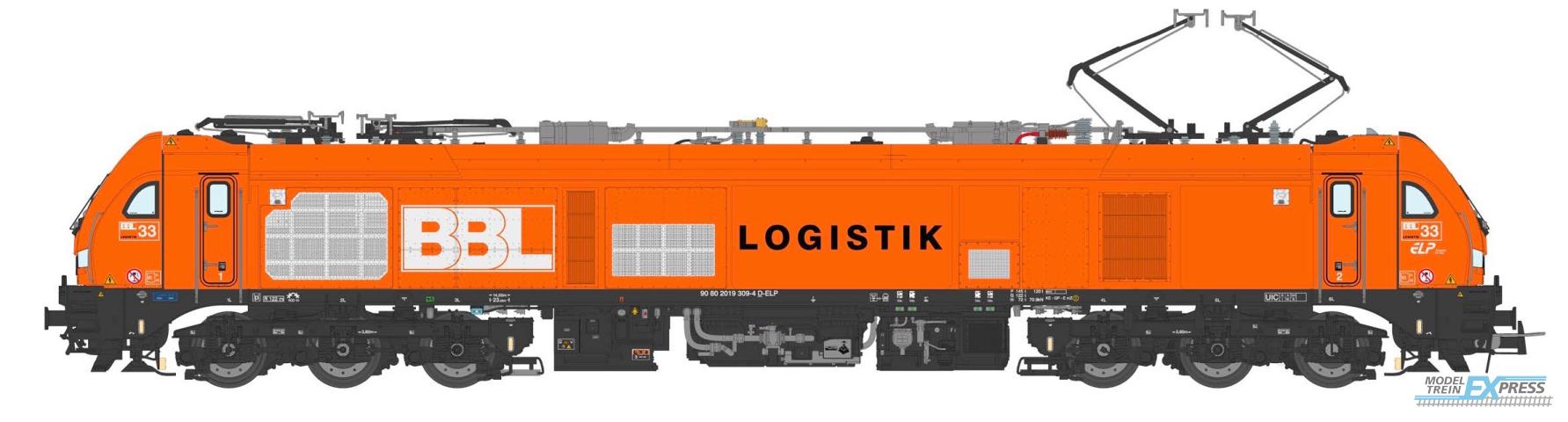 Sudexpress S0193098 Euro 9000 locomotive 2019 309-4 BBL LOGISTIK GmbH, AC Sound + Servos (Pantos)