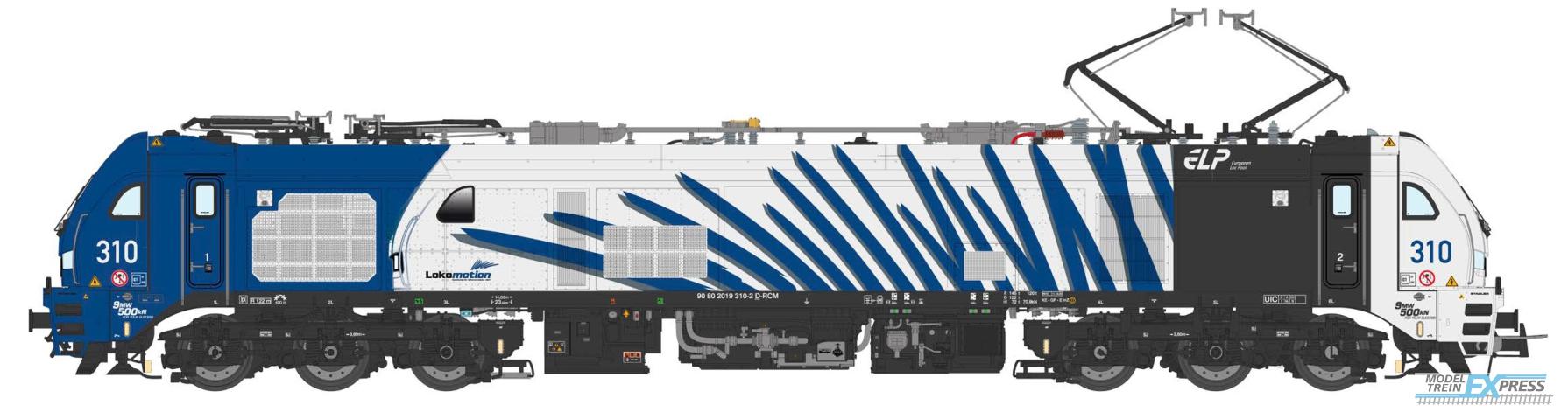 Sudexpress S0193108 Euro 9000 locomotive 2019 310-2 Lokomotion, AC Sound + Servos (Pantos)