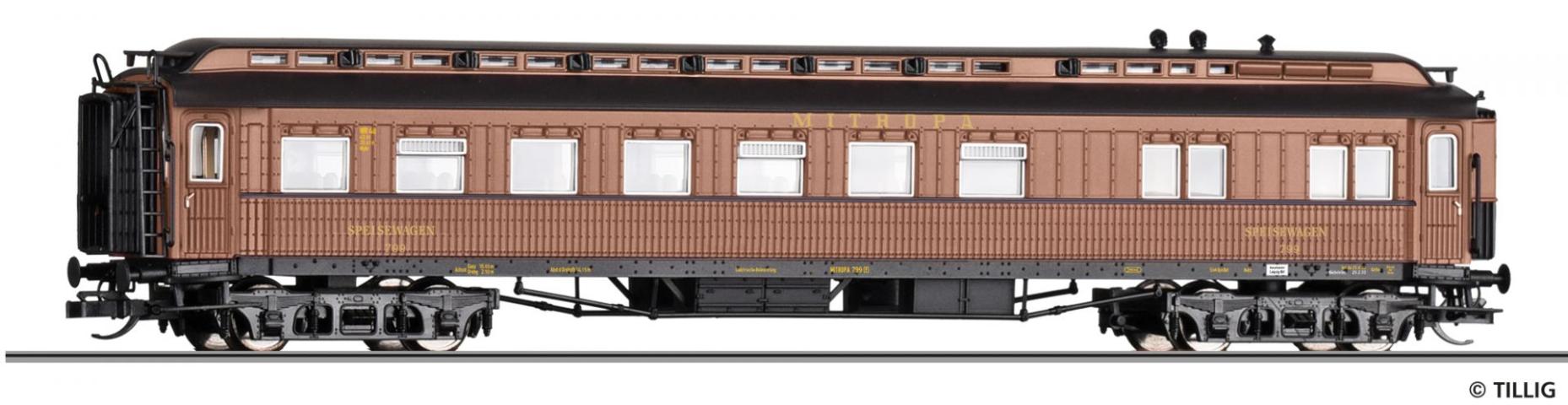 Tillig 12052 Speisewagen WR4ü "Mitropa" der DRG, Ep. II