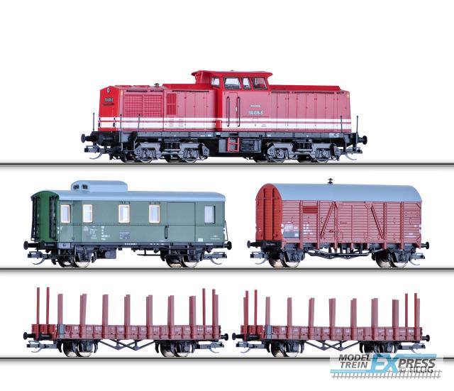 Tillig 1208 Digital-Einsteiger-Set: Güterzug mit Modellgleisoval der DR, Ep. IV