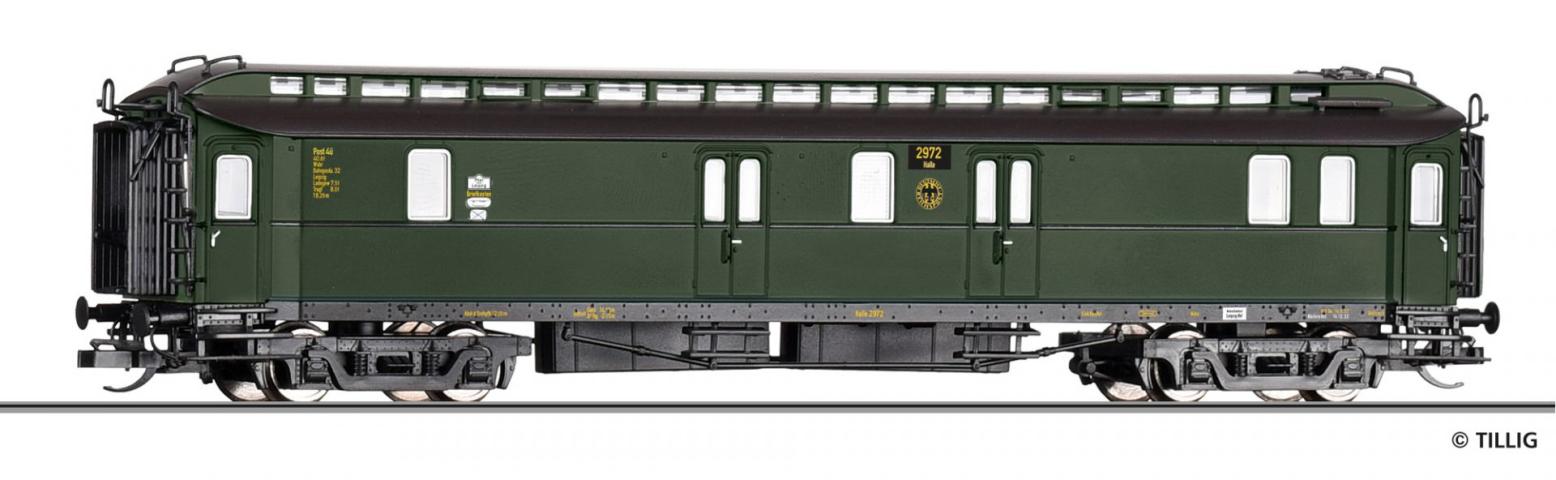 Tillig 12083 Bahnpostwagen Post4 der Deutschen Reichspost, Ep. II