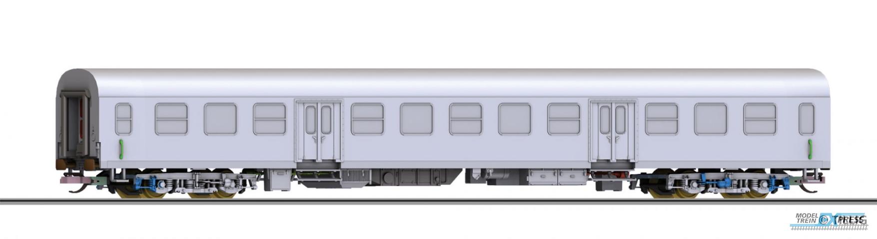 Tillig 12600 Reisezugwagen 1./2. Klasse Aby 407, Bauart Halberstadt, der DB AG, Ep. V -FORMNEUHEIT-